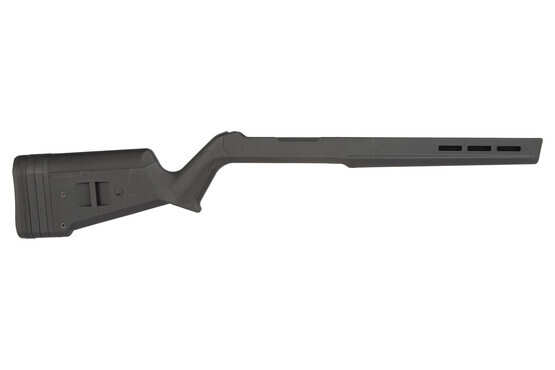 The Magpul Hunter X22 stock for Ruger 10/22 rifles features better ergonomics and M-LOK accessory slots